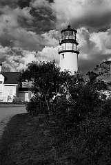 Tours to Highland Light Tower Are Offered in the Summer -BW